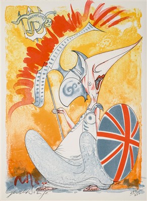 Lot 598 - Scarfe (Gerald). Gerald Scarfe, 1st edition, 1982