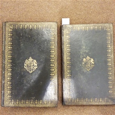 Lot 316 - Bible [English]. The Holy Bible, 2 volumes, Oxford: John Baskett, 1717/1716