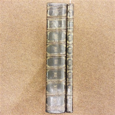 Lot 316 - Bible [English]. The Holy Bible, 2 volumes, Oxford: John Baskett, 1717/1716