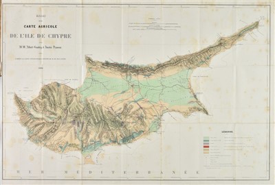 Lot 15 - Gaudry (Albert). Recherches scientifiques en orient, 1st edition, 1855