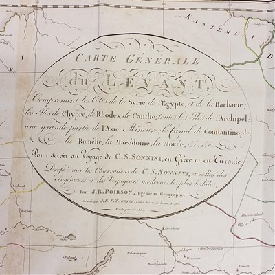 Lot 37 - Sonnini (Charles Sigisbert). Voyage en Grèce et en Turquie, [atlas volume only], 1801