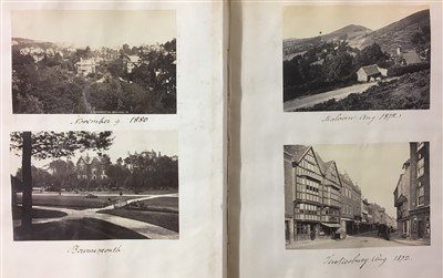 Lot 6 - Great Britain. A photograph album of mostly British views, circa 1860s-1880s