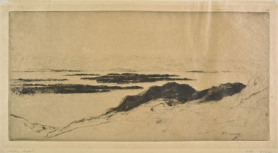 Lot 431 - Cameron (David Young, 1865-1945). Isles of Loch Maree, 1923