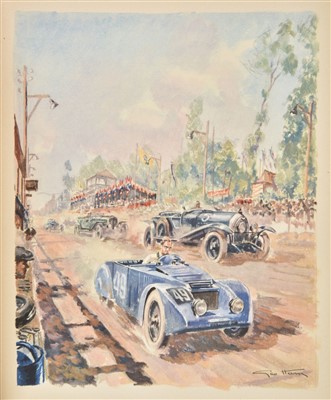 Lot 422 - Labric (Roger). Les 24 Heures du Mans. Histoire d'une grande bataille pacifique et sportive