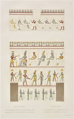 Lot 14 - Gau (Francois Chretien). Antiquities de la Nubie, ou monumens inedits des bords du Nil, 1822