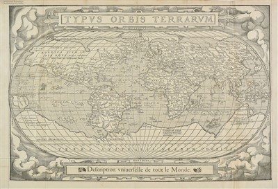 Lot 151 - World. De Belleforest (Francois), Typus Orbis Terrarum, circa 1575