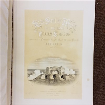 Lot 36 - Simpson (William). The Seat of War in the East, 2 parts in one, 1855-56