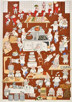 Lot 192 - Hadley (Julia). The Kitchen and the Restaurant, circa 1980