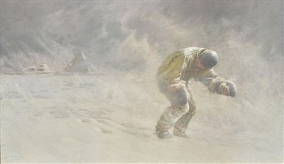 Lot 10 - Dollman (J. C.). Captain Oates, 1913