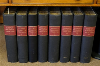 Lot 51 - Dugdale (William) Monasticum Anglicaum 1817-1830