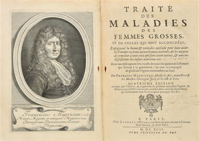 Lot 372 - Mauriceau (François). Traité des Maladies des Femmes Grosses, 1694