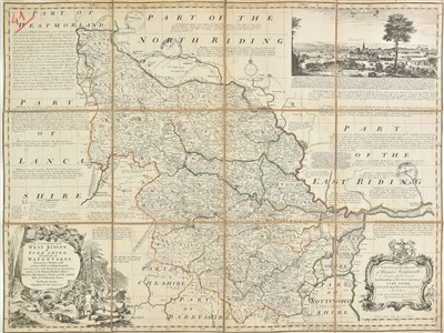 Lot 157 - Yorkshire. Bowen (Emanuel), Three maps, circa 1777