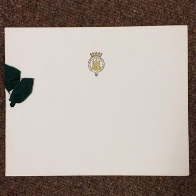 Lot 234 - Elizabeth II (Queen of United Kingdom & Prince Philip). Signed Christmas card, circa 1950