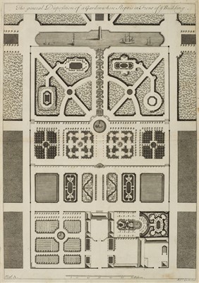 Lot 98 - Dezallier d'Argenville (Antoine Joseph). The Theory and Practice of Gardening, 1712
