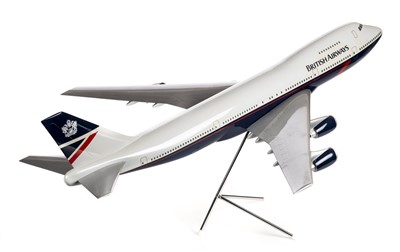 Lot 116 - Model Aircraft. An impressive British Airways Boeing 747 travel agents model