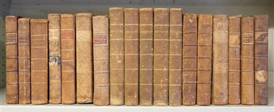 Lot 93 - Bible [Greek]. Novum testamentum, 2 volumes, Jacob Tonson and John Watts, 1714, & others