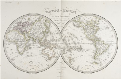 Lot 41 - Lapie (Pierre). Atlas Universel de Geographie Ancienne et Moderne, 1841