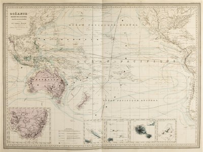 Lot 21 - Dufour (Adolphe Hippolyte). Grand Atlas Universel..., Paris, circa 1860