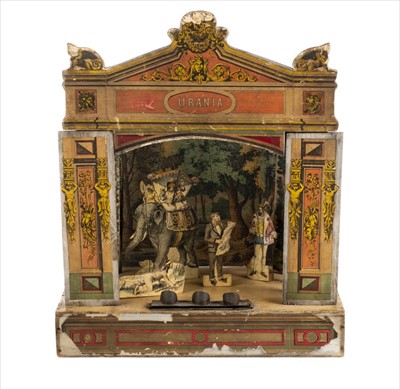 Lot 550 - Toy Theatre. Urania Theatre, late 19th century