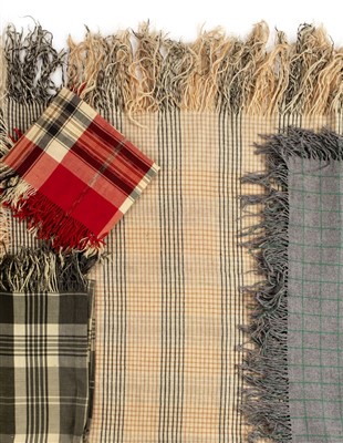 Lot 197 - Shawls. A Welsh nursing shawl, circa 1860s-1880s
