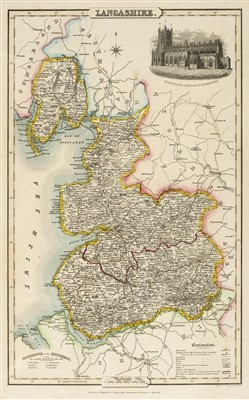 Lot 10 - British county maps. A mixed collection, 17th - 19th century