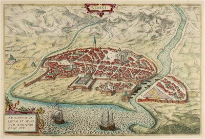 Lot 8 - Braun (Georg & Hogenberg Frans). Three town plans, circa 1590