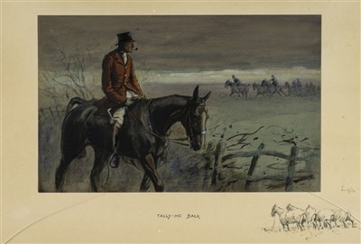 Lot 89 - Payne (Charles Johnson, 'Snaffles'). Tally-Ho Back, circa 1920