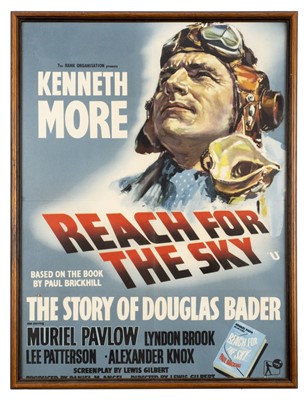 Lot 137 - 'Reach for the Sky', Vintage film poster
