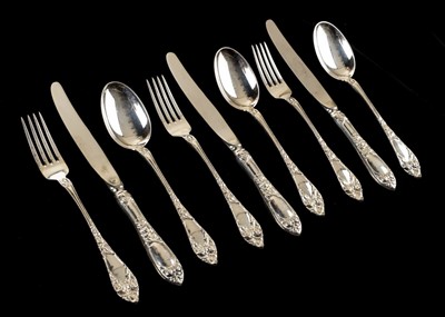 Lot 39 - Mixed silver. Norwegian silver cutlery
