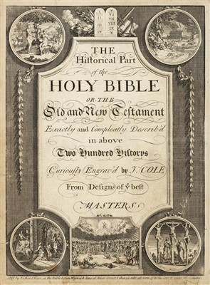 Lot 262 - Bible [English]. The Holy Bible, London: John Baskett, 1724