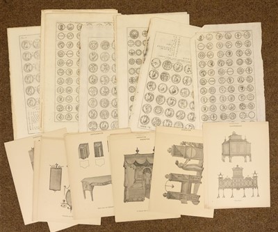 Lot 27 - Interiors and Design. A mixed collection of approximately 750 prints, mostly 20th century