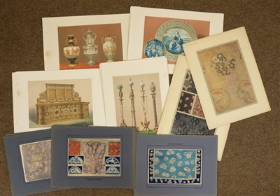 Lot 27 - Interiors and Design. A mixed collection of approximately 750 prints, mostly 20th century