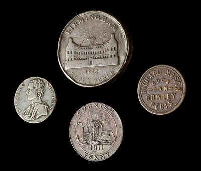 Lot 54 - Coins & Tokens. A large collection of 18th/19th century coins and tokens