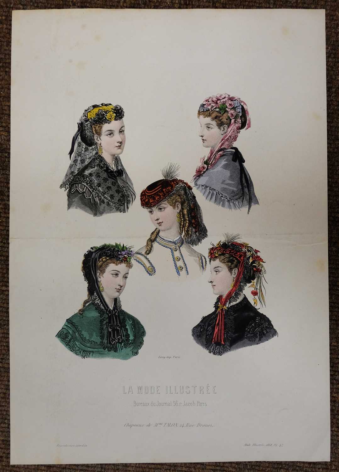 Lot 22 - Fashion & Costume. A mixed collection of approximately 550 prints, 19th & 20th century