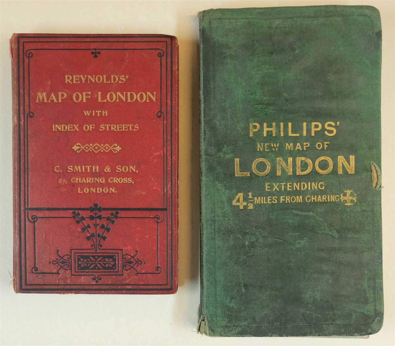 Lot 6 - London. Reynolds (James), Reynolds' Map of London..., circa 1880