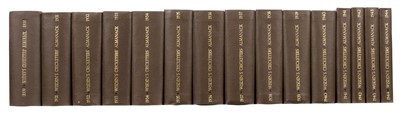 Lot 407 - Wisden Cricketers' Almanack, 1930-1994