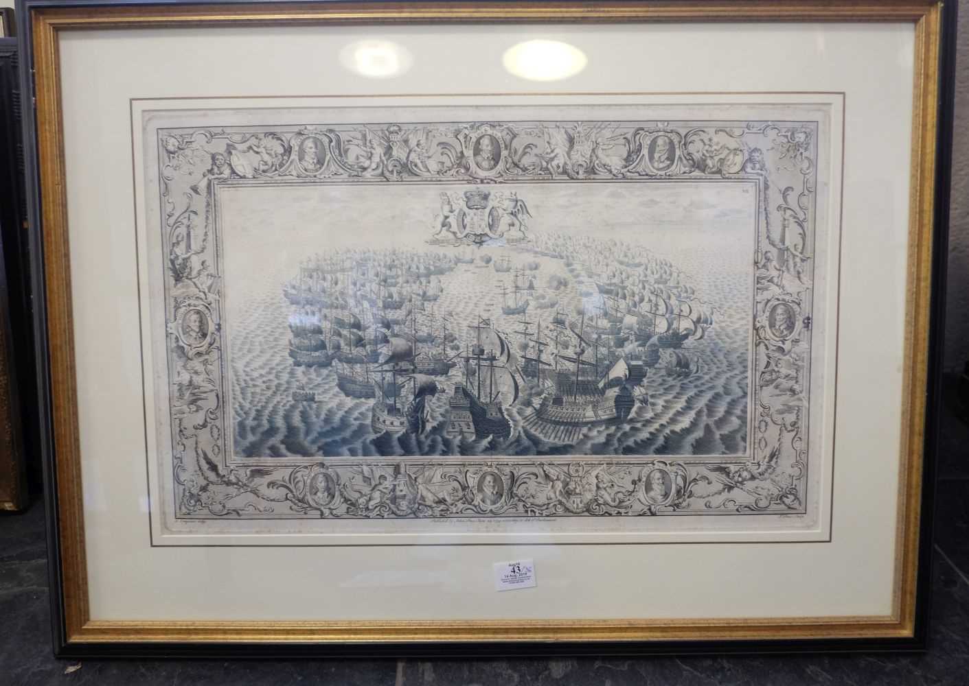 Lot 43 - Prints & engravings. A mixed collection of fifty-three prints, mostly 19th century