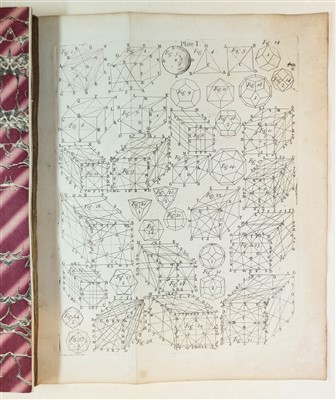 Lot 126 - Sharp, Abraham. Geometry Improv'd: 1. By a large and accurate table of segments of circles...