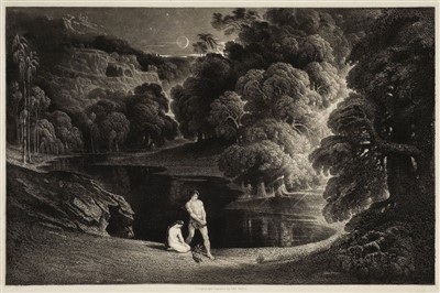 Lot 396 - Martin (John). Illustrations of the Bible, 1st edition, Charles Tilt, 1838