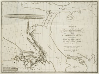 Lot 58 - Ross (Sir John & James Clark Ross). Grandes Descubrimientos Polares..., 1839
