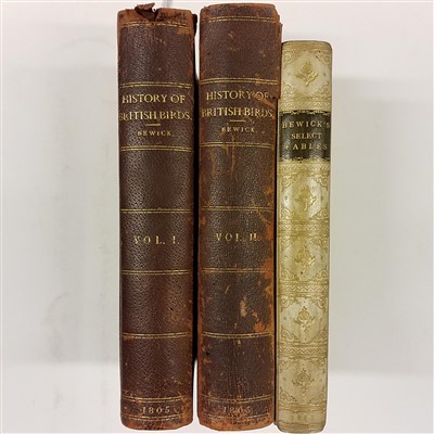 Lot 93 - Bewick (Thomas). A History of British Birds, 2 volumes, Newcastle, 1805