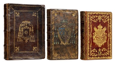 Lot 186 - Italian armorial bindings, 18th century