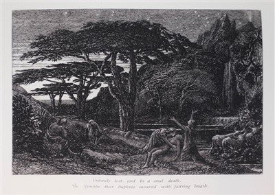 Lot 149 - Palmer (Samuel). An English Version of the Eclogues of Virgil, 1884