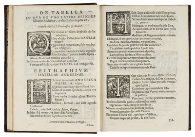 Lot 139 - Andreini (Isabella), Lettere, 1612
