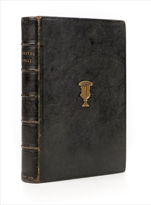 Lot 119 - Rogers (Samuel). Italy, a Poem, 1838