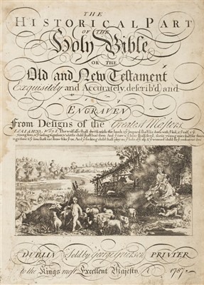 Lot 264 - Bible [English]. The Holy Bible, containing the Old and New Testaments, Dublin, 1782