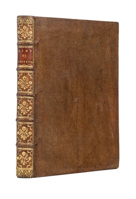 Lot 285 - Beccuti (Francesco). Rime di Francesco Beccuti Perugino, detto il Coppetta, Venice, 1751