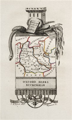 Lot 12 - British county maps. A mixed collection of twenty-nine maps, 18th & 19th century