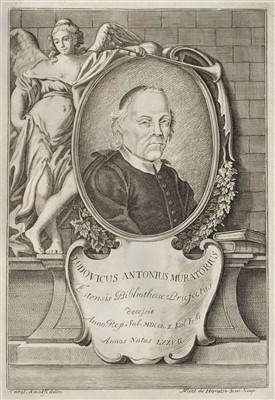 Lot 110 - Muratori (Ludovico Antonio). Dissertazioni sopra le Antichita Italiane, 3 volumes, 1752-3