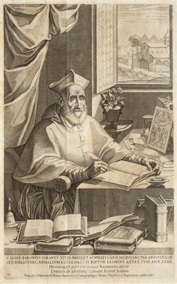 Lot 284 - Baronio  (Cesare). Epistolae nunc primum ex archetypis in lucem editae, 2 volumes, Rome, 1759